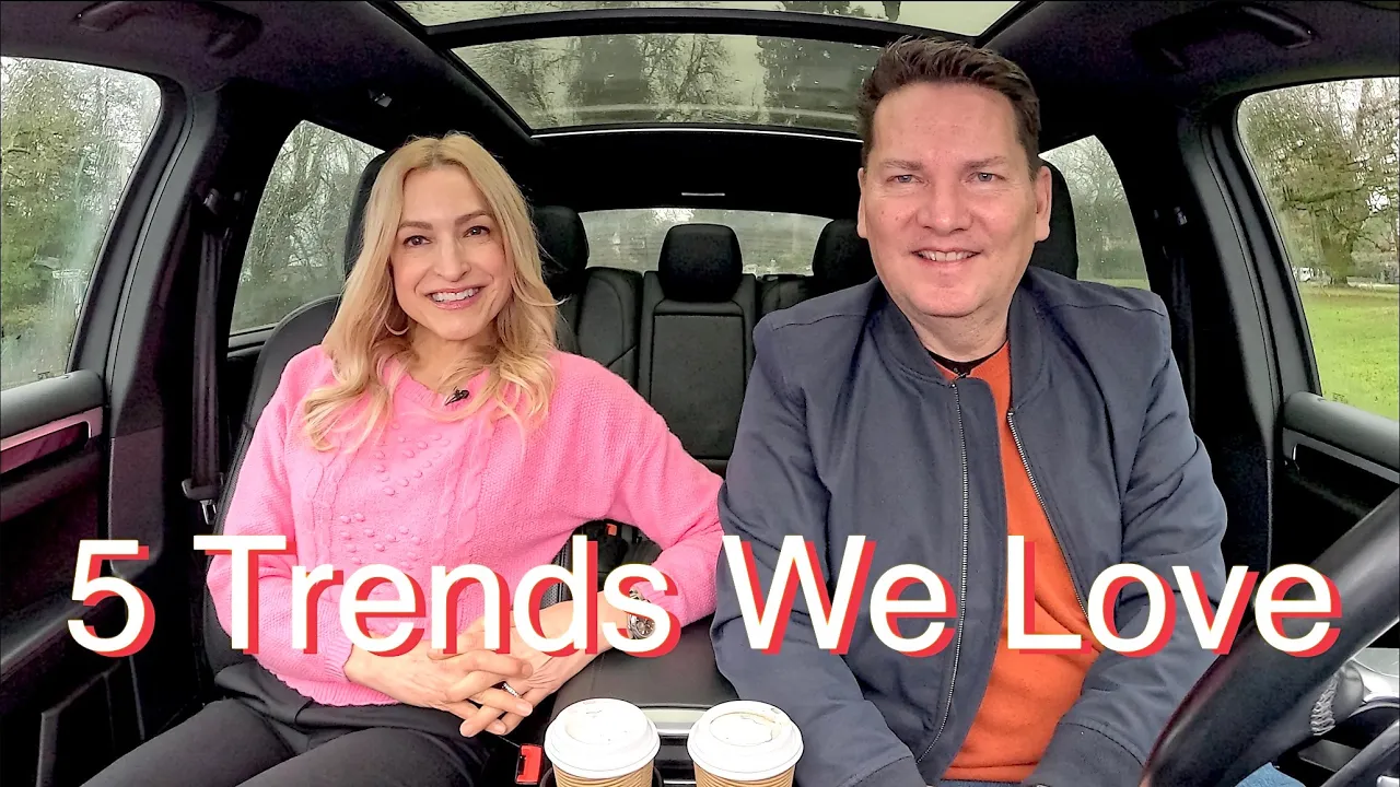 5 Trends We Can Get Behind! Many we pushed for...