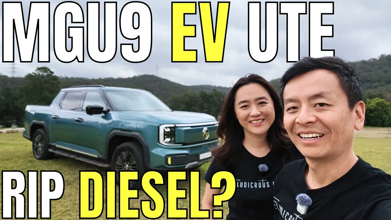 MGU9 EV Ute Australia Review 2026: Price Specs Walkaround, First Drive