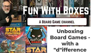 Star Fighters | Alley Cat Games | Board Game Unboxing - with a TWIST