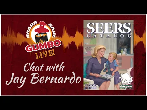 Board Game Gumbo chat with Jay Bernardo of Bezier Games