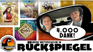 Unsere Brettspielwoche im Rückspiegel #17 mit Praga / Lions of Lydia /Codex Naturalis / Yin Yang uvm