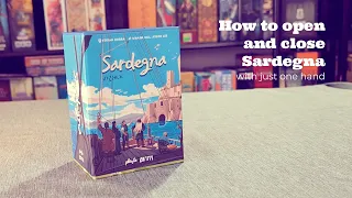 How to Open and Close the Unique Magnetic Box for Sardegna