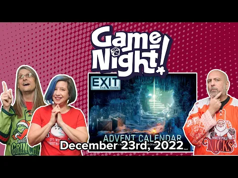 GameNight! 24 Days of Advent - Exit: The Game – Advent Calendar: The Mystery of the Ice Cave Dec. 23