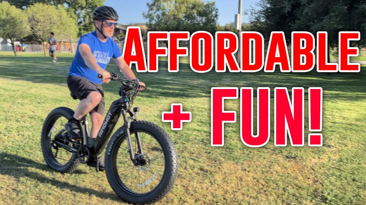 Ainohot Terra E-Bike - Affordable fat-tire e-bike with GREAT range!