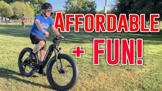 Ainohot Terra E-Bike - Affordable fat-tire e-bike with GREAT range!