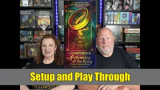 LOTR Fellowship of the Rings Trick Taking Game - How to Play & Chapters 1-3