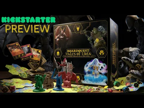 Boardquest: Tales of Liria - Kickstarter Preview!