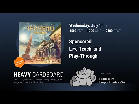 Tekhenu: Obelisk of the Sun --- 3p Teaching & Play-through by Heavy Cardboard