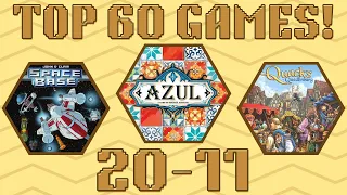 (GIVEAWAY!) Top 60 Board Games of All Time! #20 - #11 (2023)