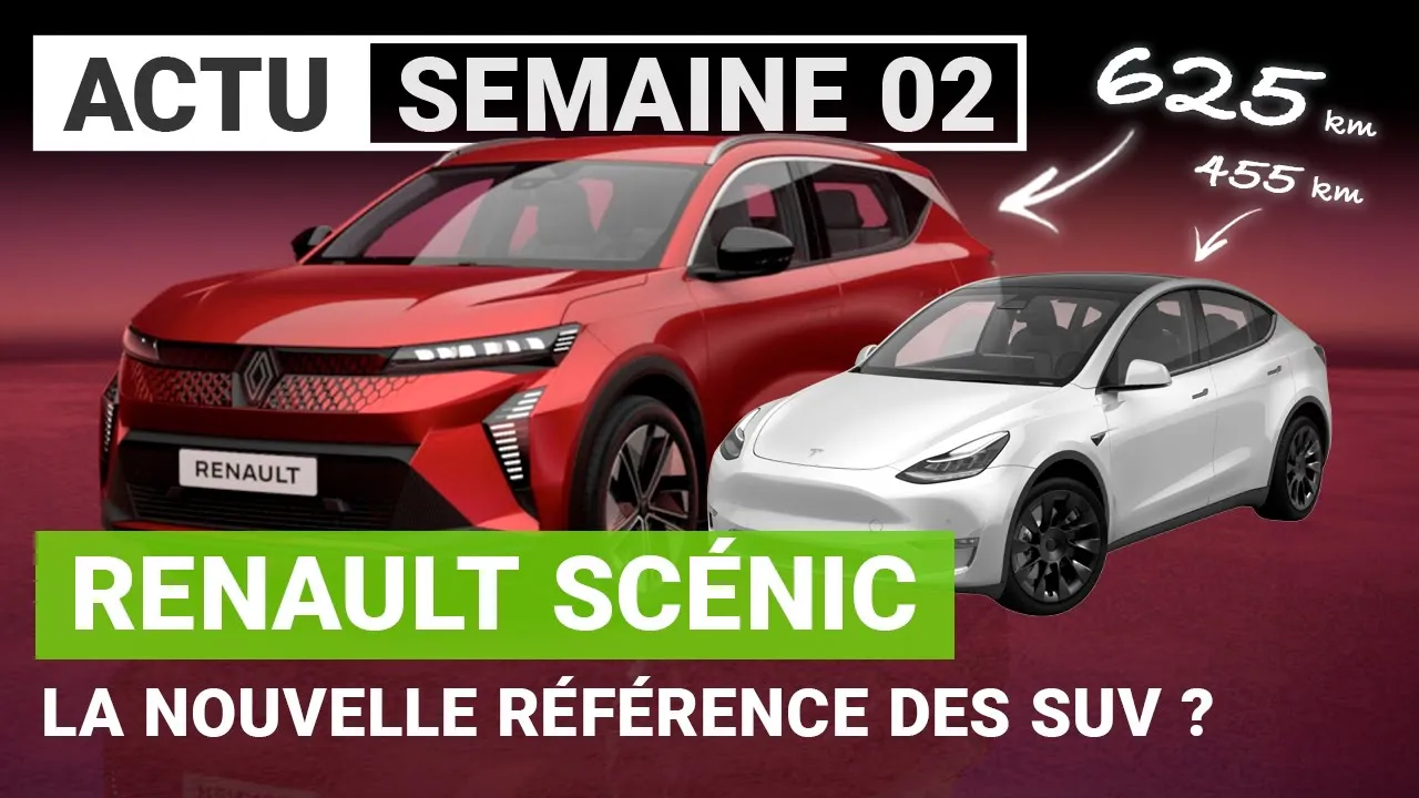 Face au Tesla Model Y, le Renault Scenic électrique frappe fort !