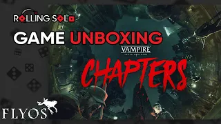 Vampire: The Masquerade CHAPTERS | Game Unboxing