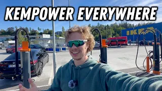 Kempower DC Fast Charging Stations Are Everywhere In Norway!