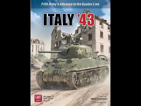 Unboxing GMT Games ITALY '43