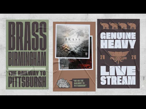 Brass: Birmingham (Revisited) - 4p Play-through & Roundtable Discussion by Heavy Cardboard