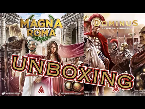 Magna Roma - [ALL-IN] - Unboxing - [KICKSTARTER]
