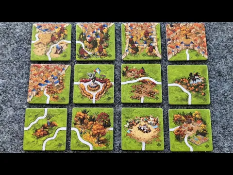 WHAT'S NEW Carcassonne The Autumn Mini-Expansion, plus PLAYTHROUGH and RANKING
