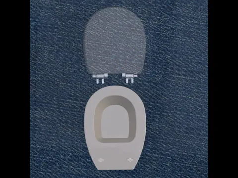 Assento Riviera Poliéster Fechamento Suave Branco Sensea