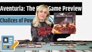 Aventuria: The Adventure Board Preview - Chalices of Power and Curse of the Desert