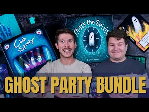 That's The Spirit & Club Spooky | The Ghost Party Bundle | Board Game Kickstarter Preview