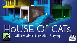 House of Cats - the roll & write that just missed making my top10 of 2023!
