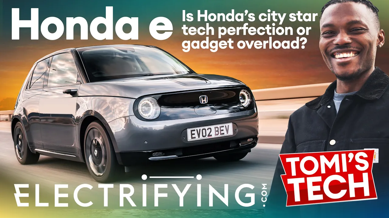 Honda e 2021 technology review - Tomi’s Tech Download / Electrifying
