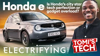 Honda e 2021 technology review - Tomi’s Tech Download / Electrifying