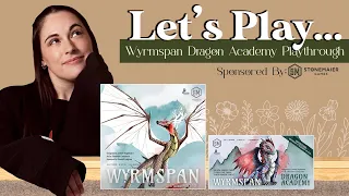 Let's Play... Wyrmspan Dragon Academy! | Solo Playthrough Livestream