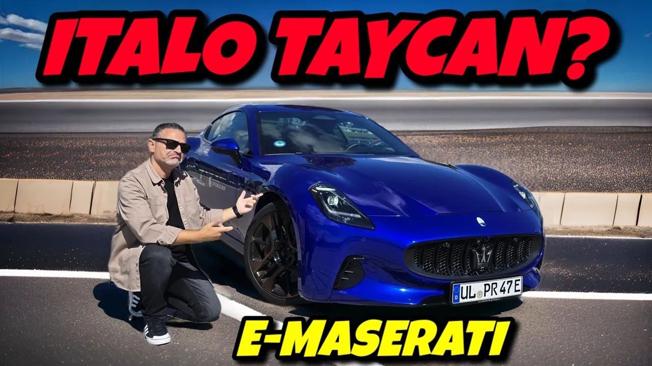 Besser als Porsche? Maserati GT Folgore Elektroauto im Fahrbericht! #ev