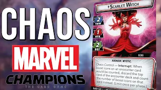 Marvel Champions: Scarlet Witch vs Expert Dark Beast Live Replay