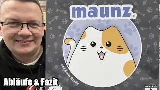 Maunz (Skellig Games) - abstraktes 2er Spiel mit Katzen und Kätzchen