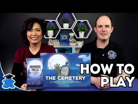The Cemetery + Darkness Falls Expansion - How to Play. Complete, Clear, Concise Board Game Tutorial