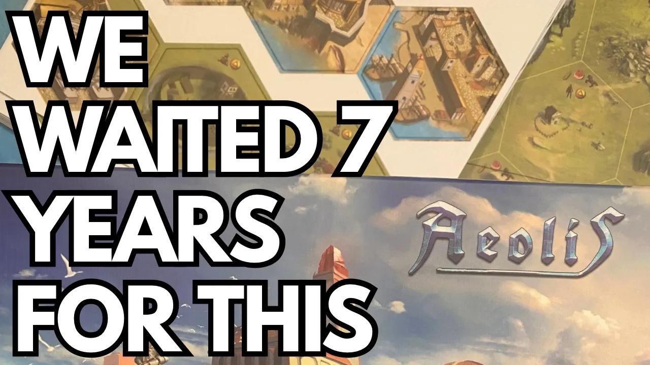 Unboxing Aeolis the Board Game