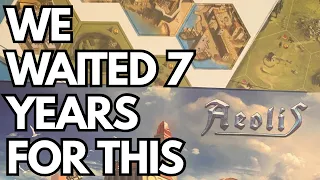 Unboxing Aeolis the Board Game