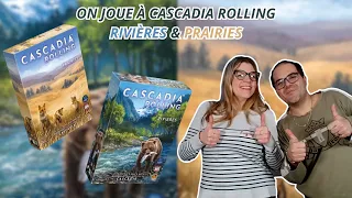 { Règles Et Partie } ON JOUE À CASCADIA ROLLING RIVIÈRES & PRAIRIES | Jeu De Société | Lucky Duck