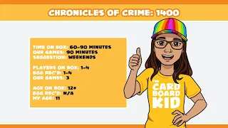 The Cardboard Kid - 270: Chronicles of Crime: 1400