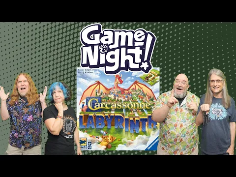 Carcassonne: Labyrinth - GameNight! Se14 Ep21 - How to Play & Playthrough