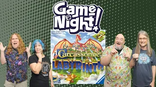 Carcassonne: Labyrinth - GameNight! Se14 Ep21 - How to Play & Playthrough