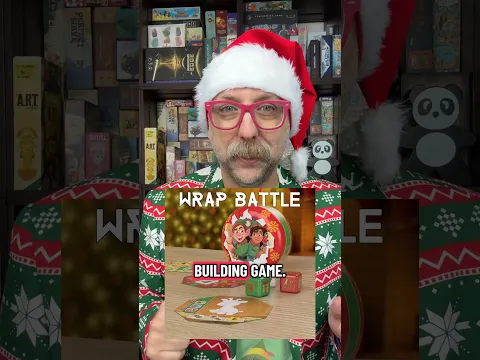 Wrap Battle! Christmas Ornament Game #boardgames #familygames #christmasornaments #holidaydecor