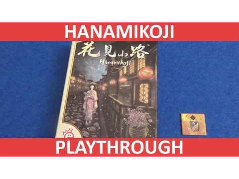 Hanamikoji - Playthrough