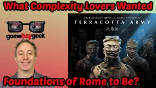 Terracotta Army Review: Is it What Complexity Lovers Wanted Foundation of Rome to Be?