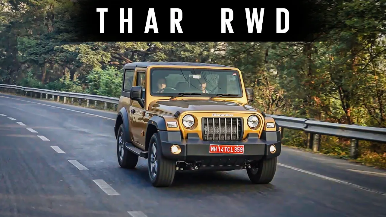 Mahindra Thar Rear-Wheel Drive - The ideal urban SUV? | BRANDED CONTENT | Autocar India
