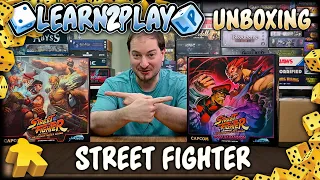 Learn to Play Presents: Street Fighter the miniatures game unboxing