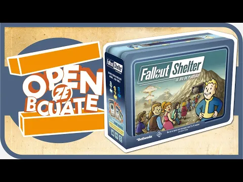 Fallout Shelter : le jeu de plateau - Unboxing