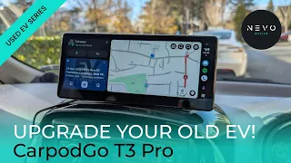 Upgrade Your Old EV! Review of the CarpodGo T3 Pro with 60fps CarPlay