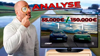 Tesla M3 verseilt Taycan bei GRIP: Warum Realität anders aussieht