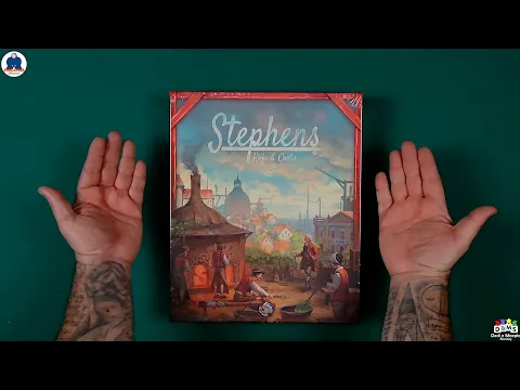 UNBOXING - STEPHENS - Board Games -#indabox