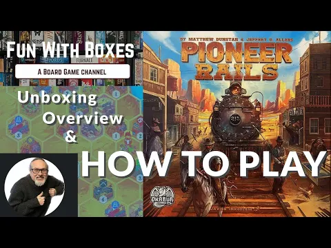 Pioneer Rails Essential Edition | Overview & How to Play | Dranga Games | Western Flip & Write Game