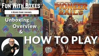 Pioneer Rails Essential Edition | Overview & How to Play | Dranga Games | Western Flip & Write Game