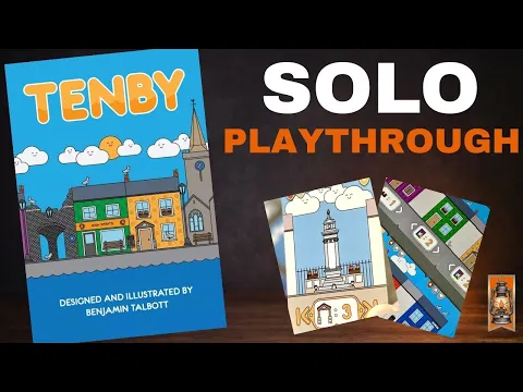 Tenby — Solo Playthrough | Seaside Town Building Card Game