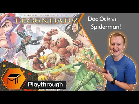 Legendary: A Marvel Deck Building Game (Second Edition) | Doc Ock vs. Spiderman! | Playthrough